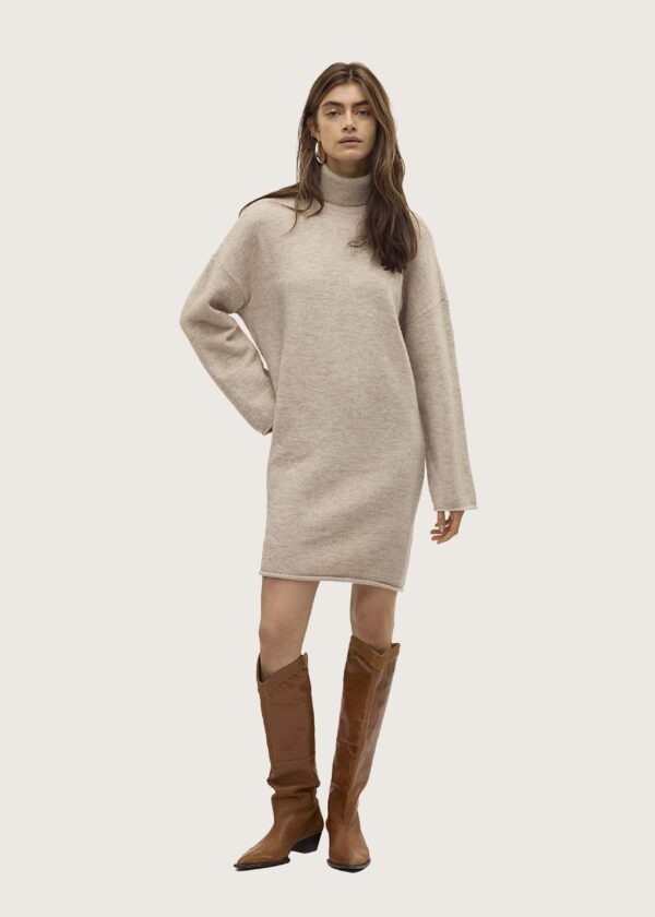 Vero Moda γυναικείο πλεκτό μίντι φόρεμα ζιβάγκο Shop-Affair.gr