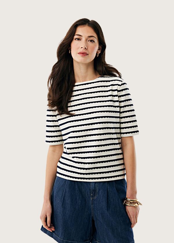 MEXX Γυναικεία Μπλούζα Marine Ριγέ Μπλε Λευκό -Shop-Affair.gr
