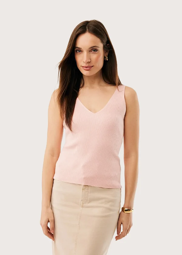Mexx Lavender Rib Top Light Pink Γυναικείο Shop-Affair.gr