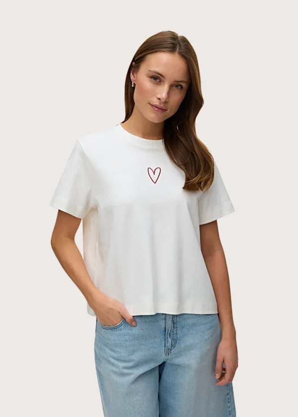 Vero Moda λευκό γυναικείο t-shirt Shop-Affair.gr