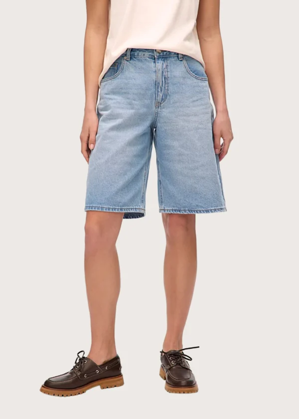 Vero Moda Raila Light Blue Denim Shorts Shop-Affair.gr /