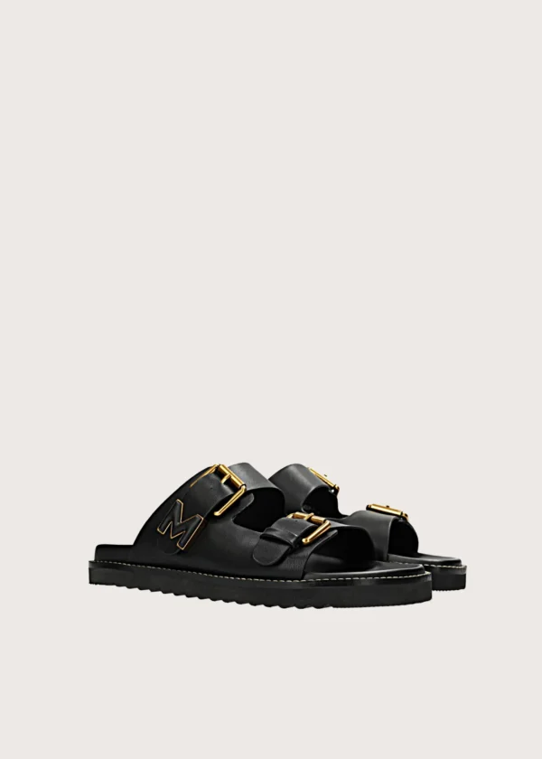 Mexx Rachel Penny μονόχρωμα γυναικεία slides με casual σχεδιασμό Shop-Affair.gr